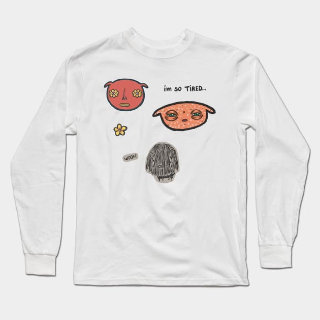 a bundle of weirdos Long Sleeve T-Shirt by patricijav